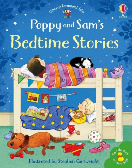 Poppy and Sam's bedtime stories and find the duck
