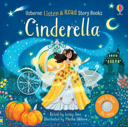 Carte asculta si citeste, listen and read, Cinderella, usborne