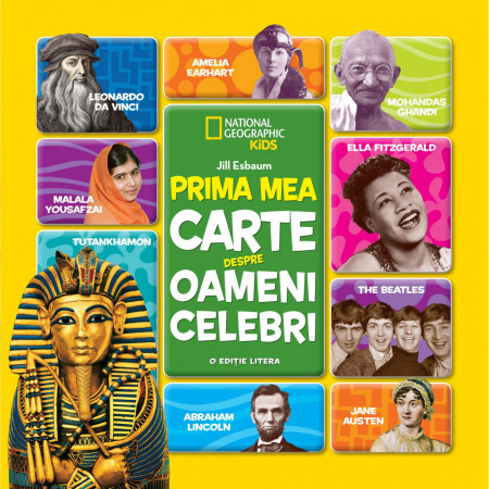Carte National Geographic, Prima mea carte despre oameni celebri