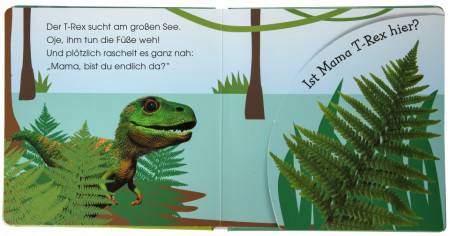 Cartea mea pop-up preferată, Micule dino, unde e mama ta? Mein liebstes Pop-up-Buch, Kleiner Dino, wo ist deine Mama?