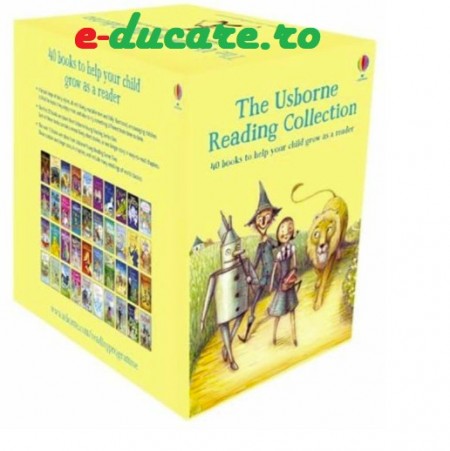 Set usborne pentru copii, 'The usborne reading collection', 40 de carti