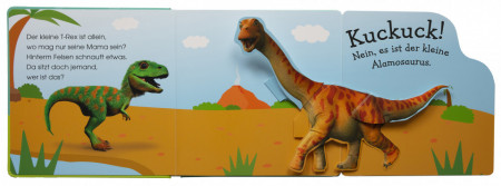 Cartea mea pop-up preferată, Micule dino, unde e mama ta? Mein liebstes Pop-up-Buch, Kleiner Dino, wo ist deine Mama?
