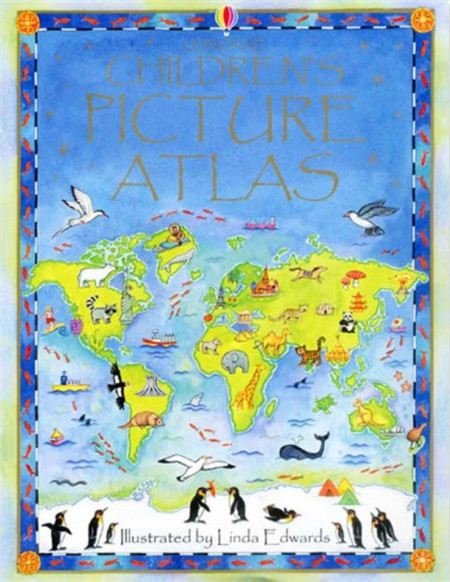 Children's picture atlas, Usborne