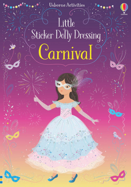 Little Sticker Dolly Dressing Carnival, Usborne, 3+