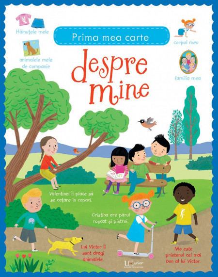 Prima mea carte despre mine - Usborne