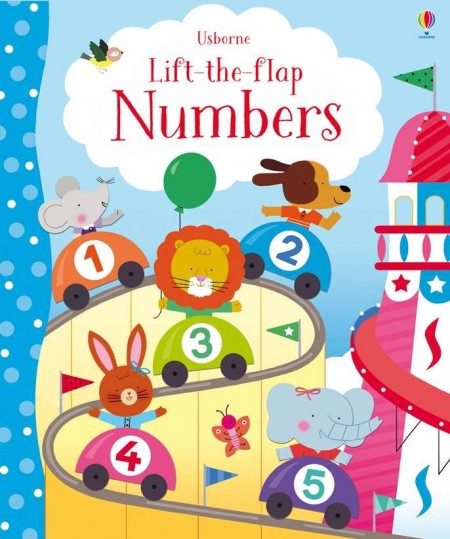 Carte cu multe clapete pentru copii curiosi, Lift the flap numbers