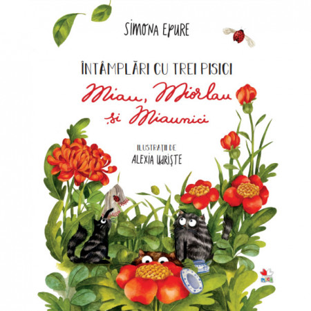 Intamplari cu trei pisici : Miau, miorlau si miaunici, Litera, Simona Epure