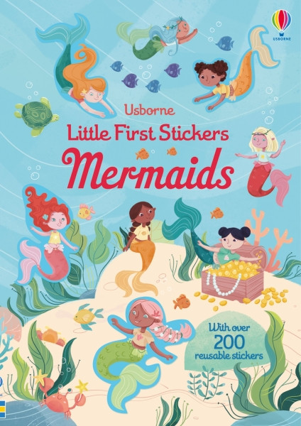 Mermaids little first sticker dressing, usborne