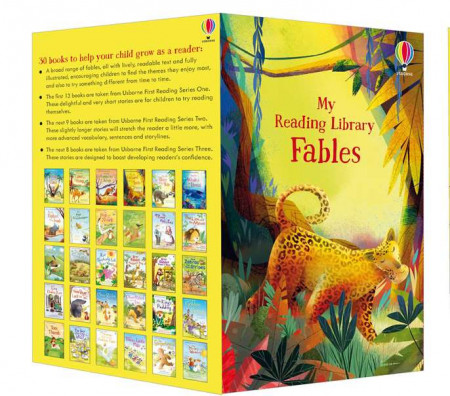 My fables reading library, pachet de 30 fabule, usborne