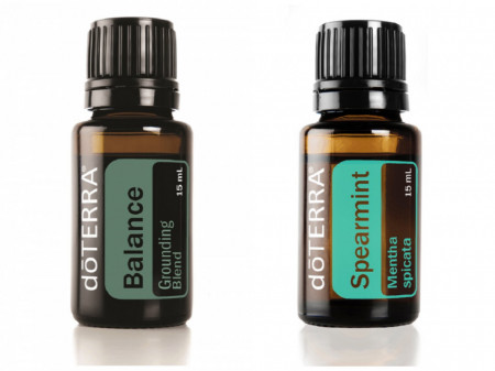 Pachet promotional ulei esential balance 15 ml + ulei esential spearmint 15 ml, doterra