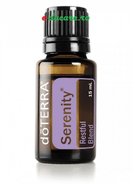 Blend din uleiuri esentiale, serenity, pentru somn linistit, relaxare, calmare, 15ml, doterra