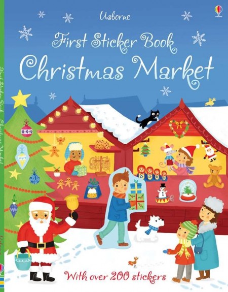 First sticker book Christmas market