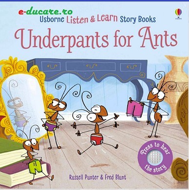 Listen and learn story book, Underpants for ants, Usborne