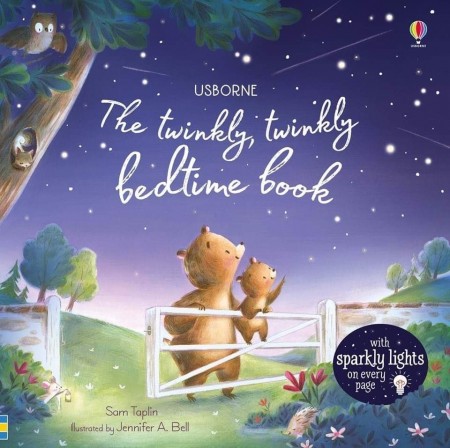 The twinkly twinkly bedtime book, carte cu leduri usborne