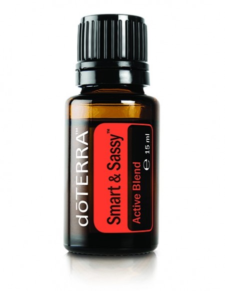 Ulei esential original, Smart and sassy, pentru inhibarea poftei de mancare, 15 ml - doterra + 2 carti in format electronic despre uleiuri esentiale