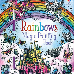 Carte de pictat doar cu apa, Rainbows Magic Painting Book
