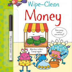 Carte de tip scrie și șterge la nesfârșit, Wipe-clean money