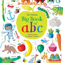 Carte pentru copii in limba engleza, Big book of ABC, usborne