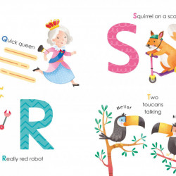 Fingertrail ABC Big Letters, Usborne, 1+