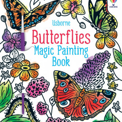 Butterflies Magic Painting Book, Abigail Wheatley, Usborne