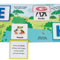 Carte in limba germana, primele mele animale - ABC, Mein erstes Tier-ABC, 3+, dK
