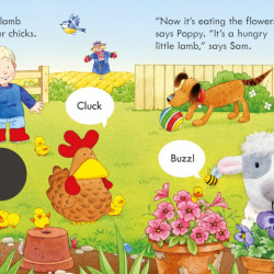 Finger puppet book, Poppy and Sam and the Lamb, Sam Taplin