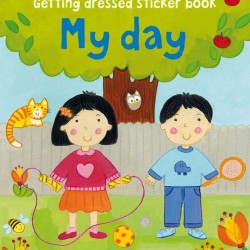 Getting dressed sticker book, my day, usborne