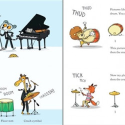 My first drumming book