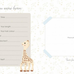 Sophie la girafe Baby Record Book, DK