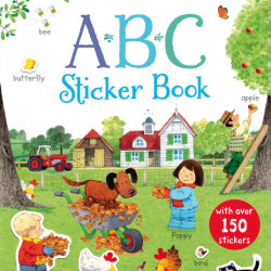 Abc, Poppy and Sam’s first sticker book, 3+, usborne