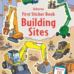 Building sites first sticker book