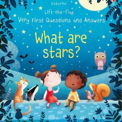 Carte cu multe clapete pentru copii curiosi, What are stars?, usborne