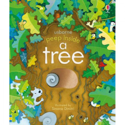 Carte "Peep inside a tree", 3 ani+, Usborne