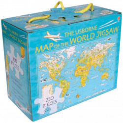 Carte si puzzle, Map of the World Jigsaw, Usborne