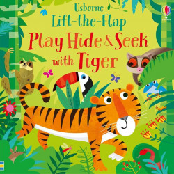 Play hide and seek with tiger, usborne
