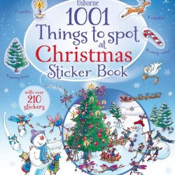 1001 things to spot at Christmas sticker book, usborne