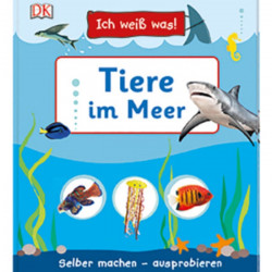 Carte in limba germana, Animale marine, Ich weiß was! Tiere im Meer, DK, 4+