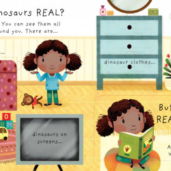 Lift-the-flap Very First Questions and Answers Are Dinosaurs Real? Katie Daynes, Usborne, 3+