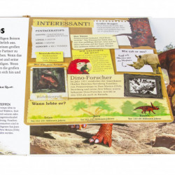 Marea mea carte plianta, Mein riesengroßes Ausklappbuch. Dinos, dk, 3+