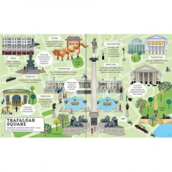 Set Puzzle "London picture book and jigsaw" de Sam Smith, 5 ani+, Usborne