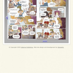 Alice in Wonderland graphic novel, Usborne