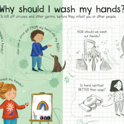 Carte cu multe clapete pentru copii curiosi, Lift-the-Flap First Questions and Answers What is a Virus?, Katie Daynes