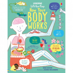 Carte cu multe clapete pentru copii curiosi, Lift the Flap How Your Body Works