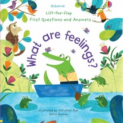Carte cu multe clapete pentru copii curiosi, What are feelings? , usborne