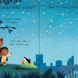 Carte cu multe clapete pentru copii curiosi, What are stars?, usborne
