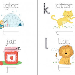 Carte de tip scrie și șterge la nesfârșit Little wipe-clean alphabet