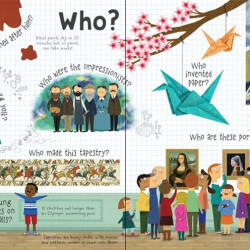 Lift-the-flap questions and answers about art