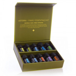Pachet promotional, difuzor petal 2.0 doterra cu ultrasunete si kit 10x5 ml uleiuri esentiale pure, indispensabile familiilor cu copii, Doterra