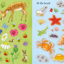 Poppy and Sam's Nature Sticker, Book Kate Nolan, Usborne
