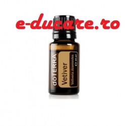 Ulei esential Vetiver, Vetiveria zizanioides, 15ml, pentru concentrare, somn, echilibrare, calmare, varice, antiartritic, antireumatic, sprijina sistemul imunitar si endocrin, Doterra